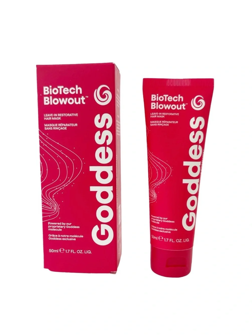 Goddess BioTech Blowout Leave-In Restorative Hair Mask NIB